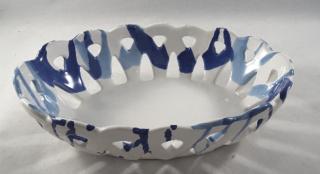 Gmundner Keramik-Korb oval 22